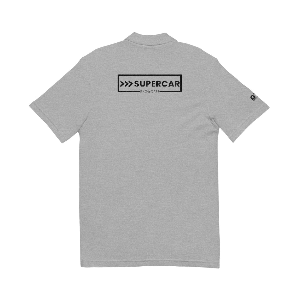 Supercar Showcase Embroidered Polo Shirt (White)