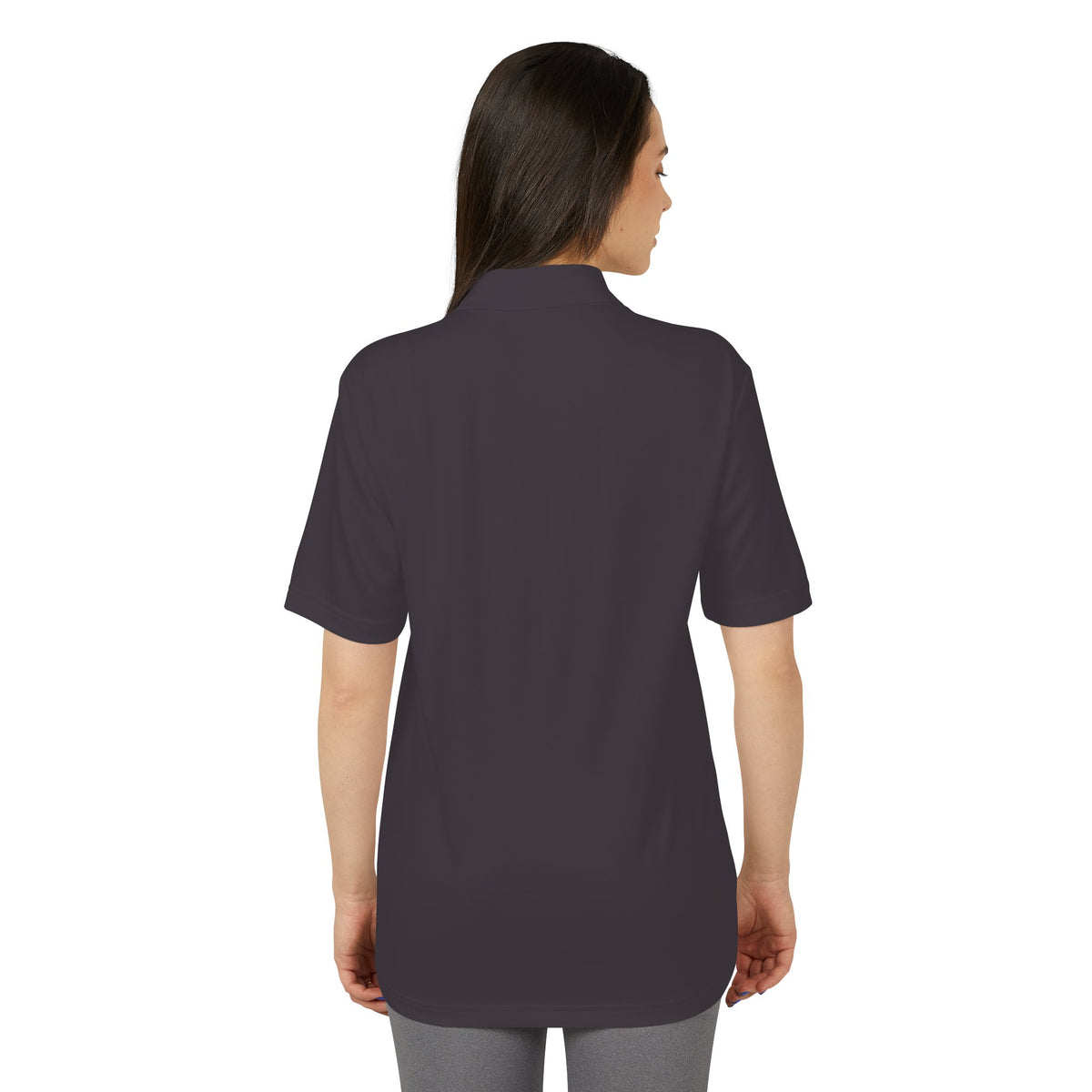 Performance Polo — Small White '100% Supercoach' Chest Logo