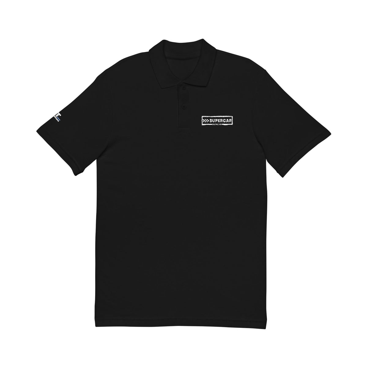 Supercar Showcase Embroidered Polo Shirt (Black)
