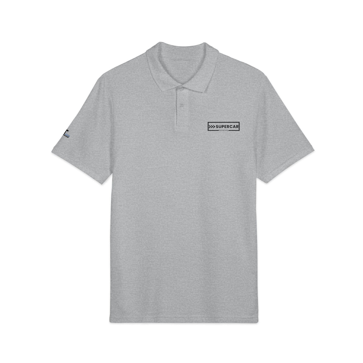 Supercar Showcase Embroidered Polo Shirt (White)
