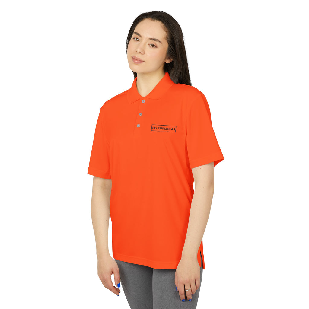 Performance Polo Shirt — Minimal 'SUPRECAM' Chest Logo