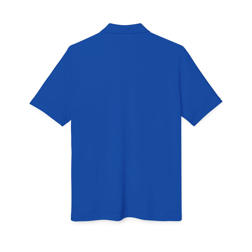 Performance Polo — Small White '100% Supercoach' Chest Logo