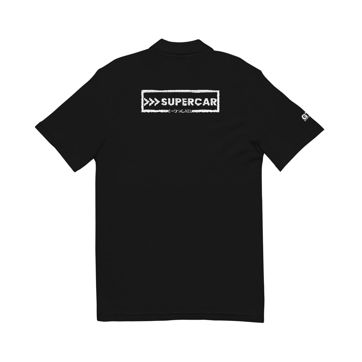 Supercar Showcase Embroidered Polo Shirt (Black)