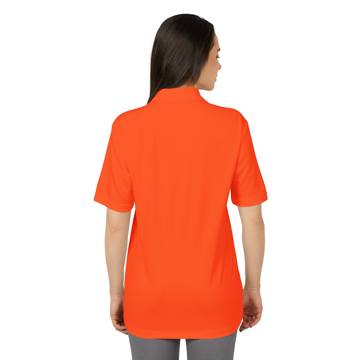 Performance Polo — Small White '100% Supercoach' Chest Logo